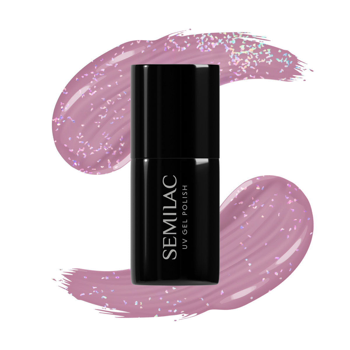 Semilac 319 Shimmer Dust Pink UV Gel Polish 7ml - Semilac UK