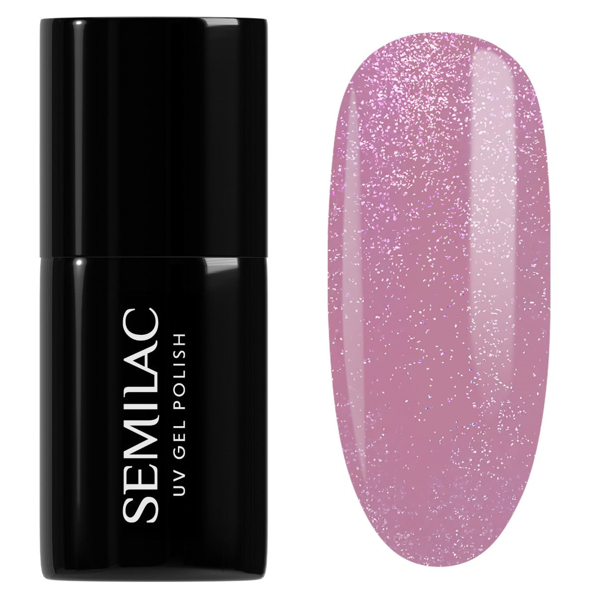 Semilac 319 Shimmer Dust Pink UV Gel Polish