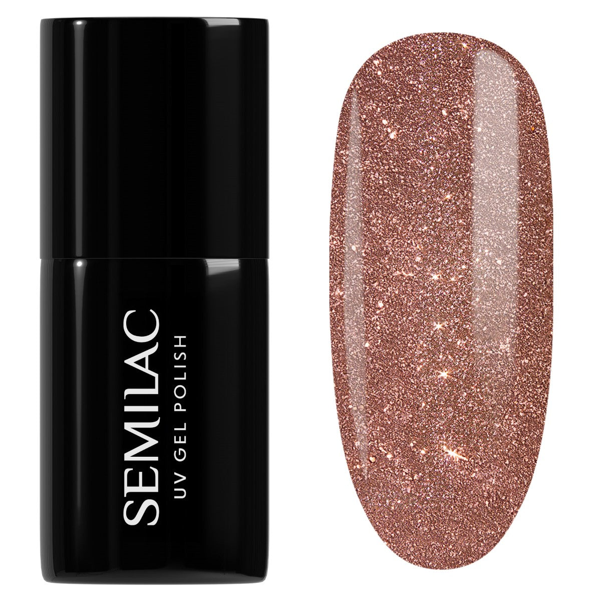 Semilac Cat Eye 333 Shine Brown UV Gel Polish