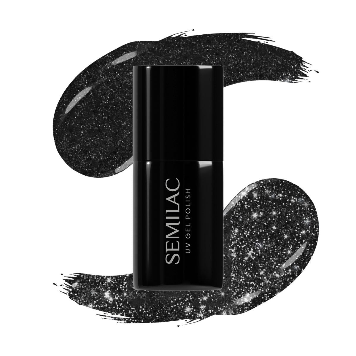 Semilac 394 Sparkling Midnight Date UV Gel Polish 7ml - Semilac UK