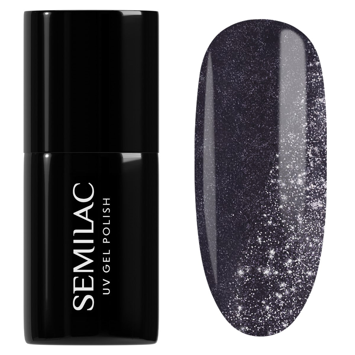 Semilac 399 Dark & Spark UV Gel Polish