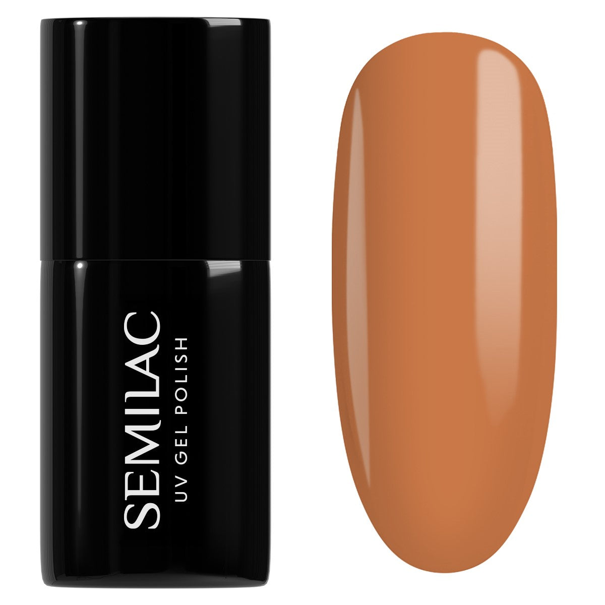 Semilac 416 Golden Hour Orange HEMA Free UV Gel Polish