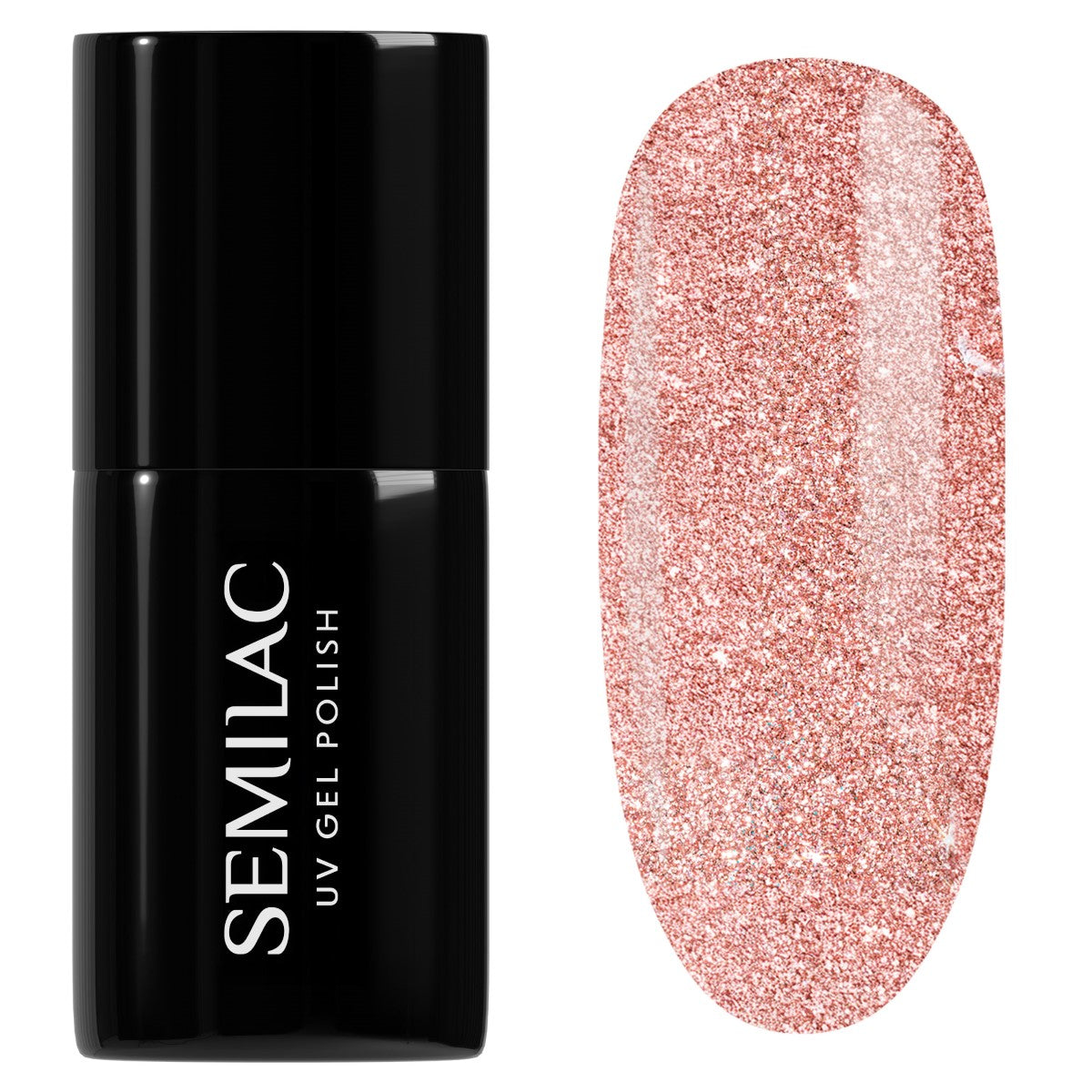 Semilac 458 Sparkling Rosé HEMA Free UV Gel Polish