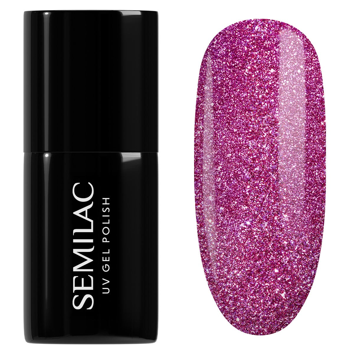 Semilac 462 Pink Bubbles HEMA Free UV Gel Polish