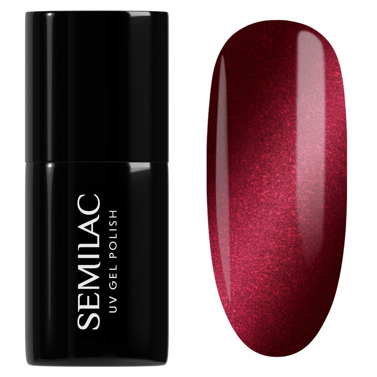 Semilac 467 Red Candle Flash UV Gel Polish
