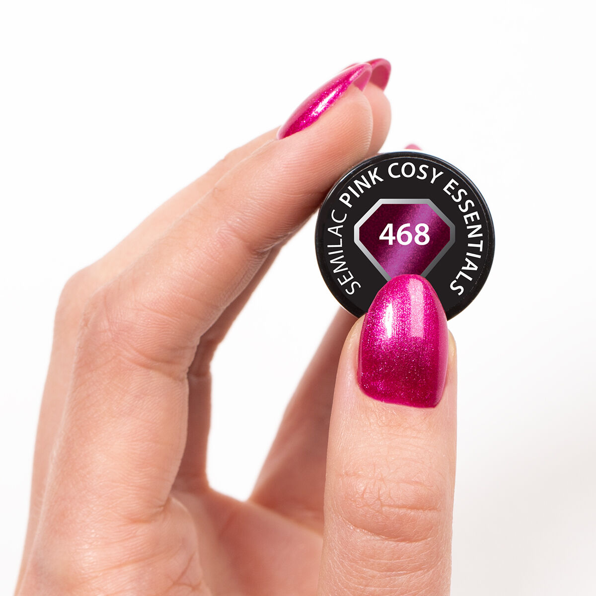 Semilac 468 Pink Cosy Essentials UV Gel Polish 7ml - Semilac UK