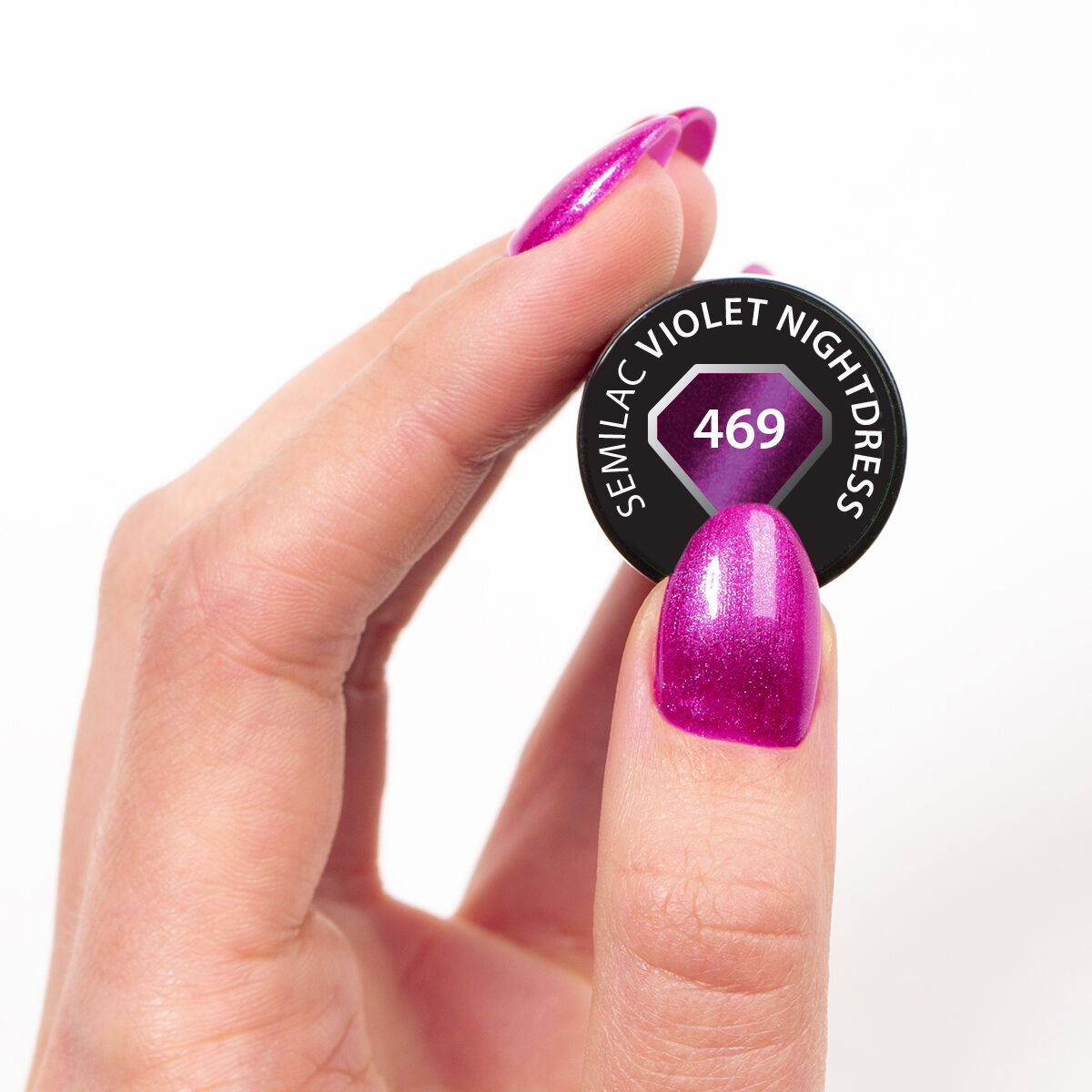 Semilac 469 Violet Nightdress UV Gel Polish 7ml - Semilac UK