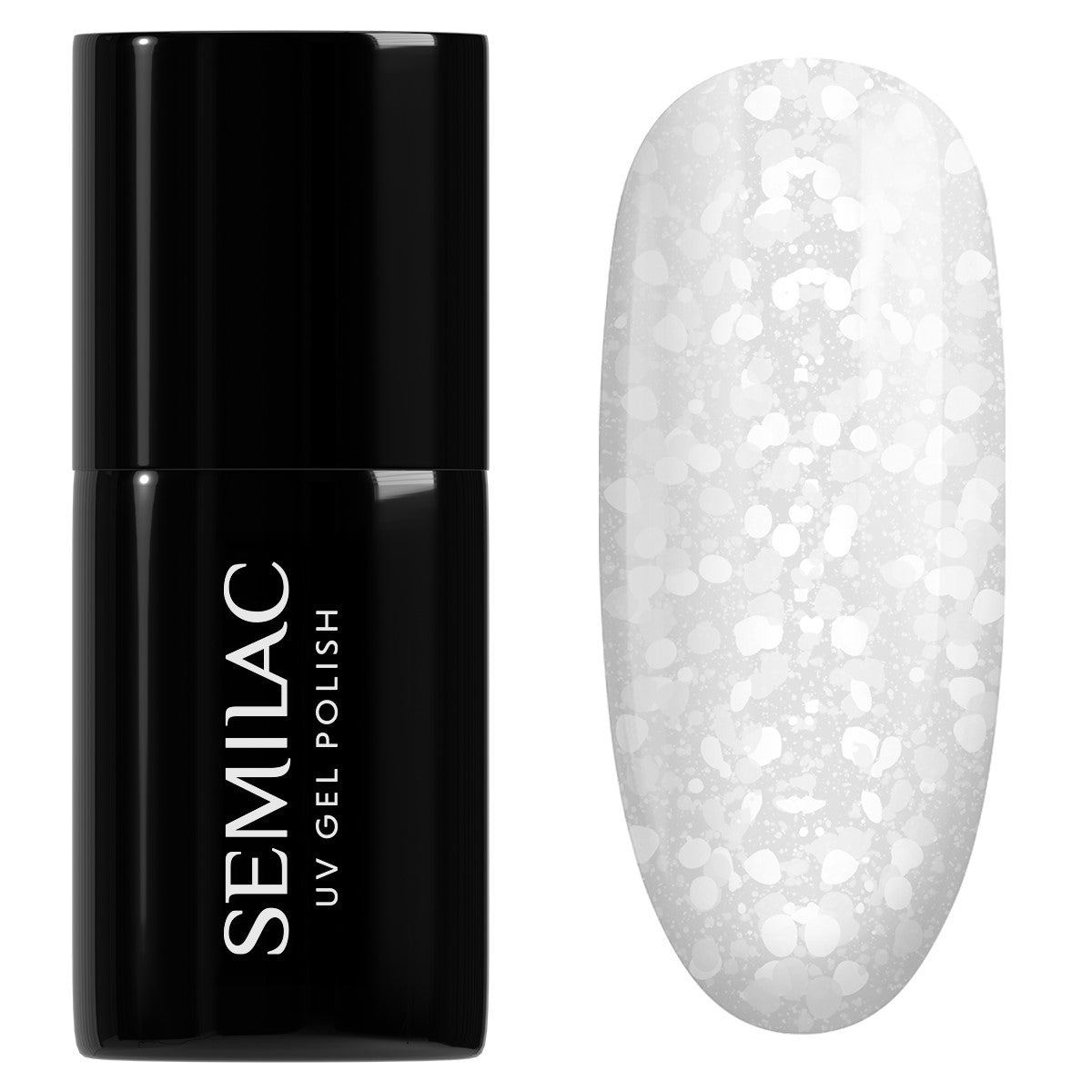 Semilac 490 Ice Crushed UV Gel Polish