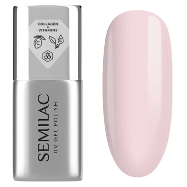 Semilac Collagen Base Soft Pink UV Gel Polish