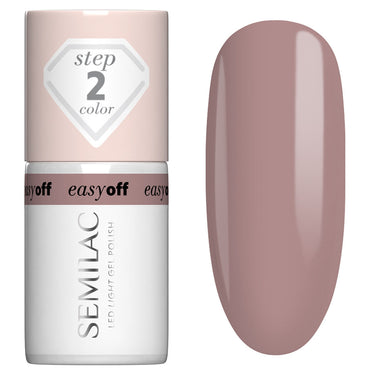 Semilac EASY OFF L13 Mocha Cream Gel Polish LED LIGHT