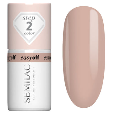 Semilac EASY OFF L14 Caffe Frappe Gel Polish LED LIGHT