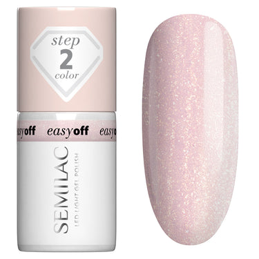 Semilac EASY OFF L10 Glazed Milk Gel Polish LED LIGHT