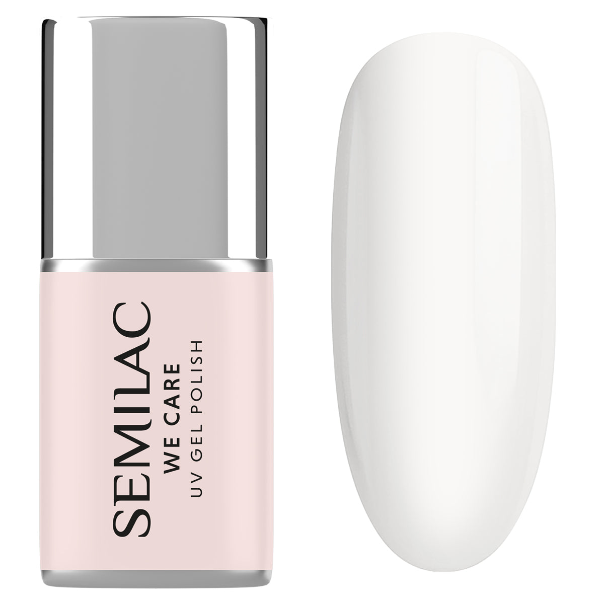 Semilac Extend UV Gel Polish Bottle 252 Milky Pink 11ml