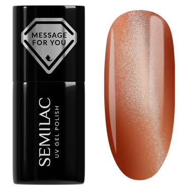 Semilac 734 Toffee Jelly Gloss UV Gel Polish