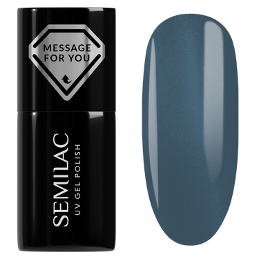 Semilac 739 Teal Jelly Gloss UV Gel Polish