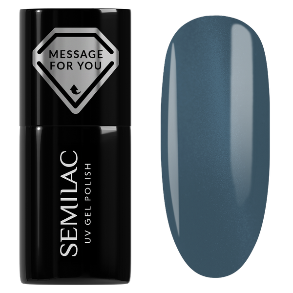 Semilac 739 Teal Jelly Gloss UV Gel Polish