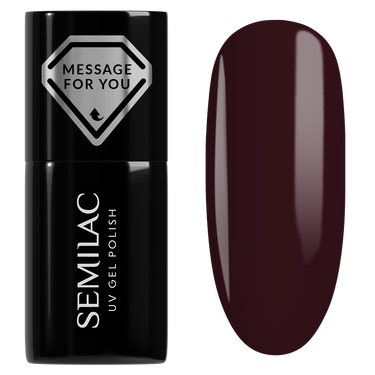 Semilac 740 Deep Plum UV Gel Polish