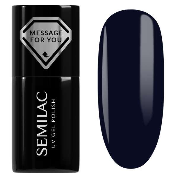 Semilac 741 Navy Eclipse UV Gel Polish