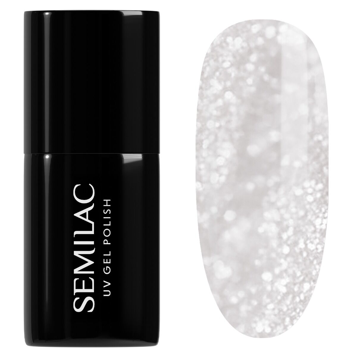 Semilac 591 Silver Lights UV Gel Polish