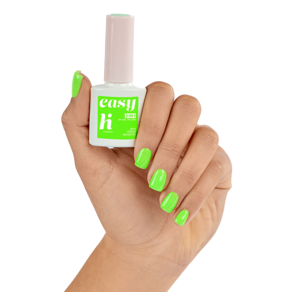 Hi Hybrid 614 EASY 3in1 Green Monster UV Gel Polish 5ml