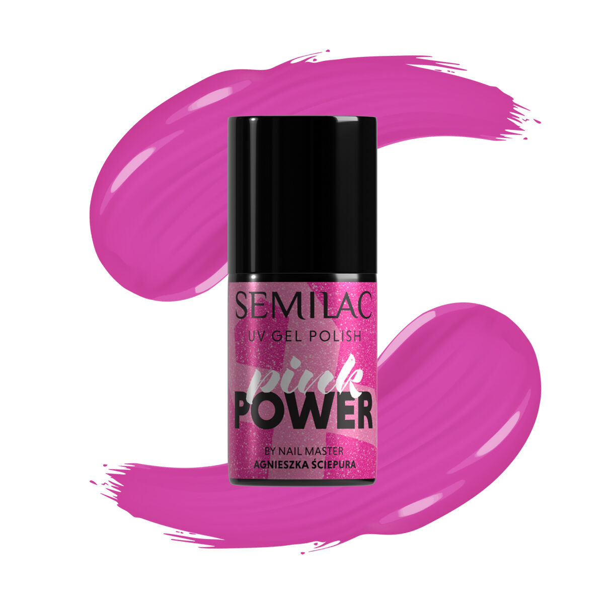 Semilac A703 Pink Power UV Gel Polish