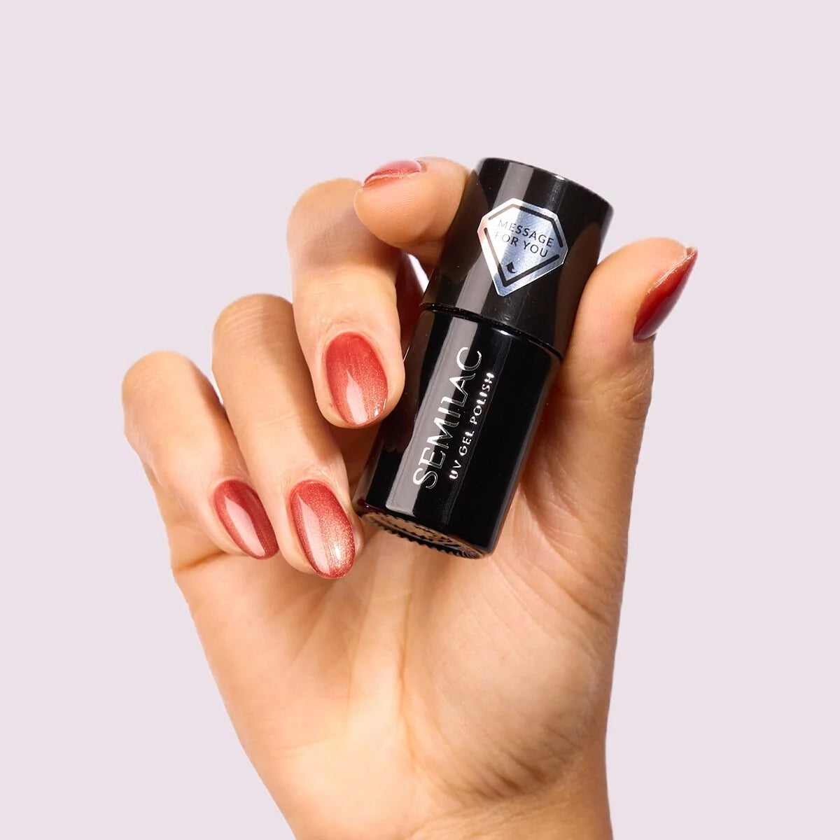 Semilac 734 Toffee Jelly Gloss UV Gel Polish