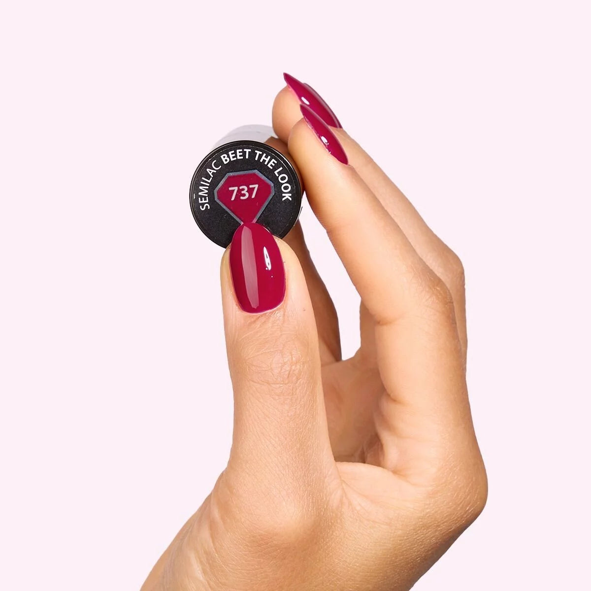 Semilac 737 Beet the Look UV Gel Polish