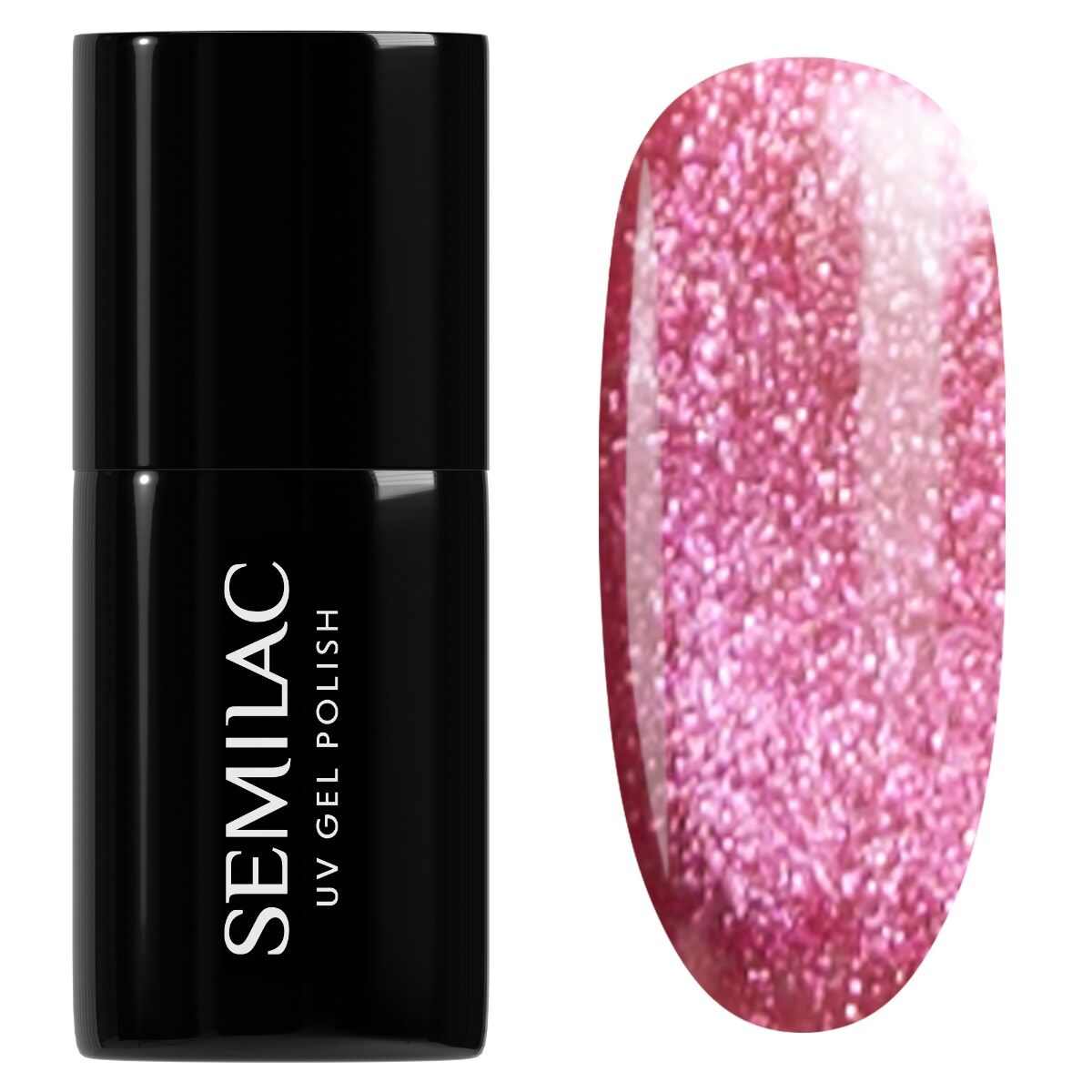 Semilac 795 Magnetic Raspberry UV Gel Polish