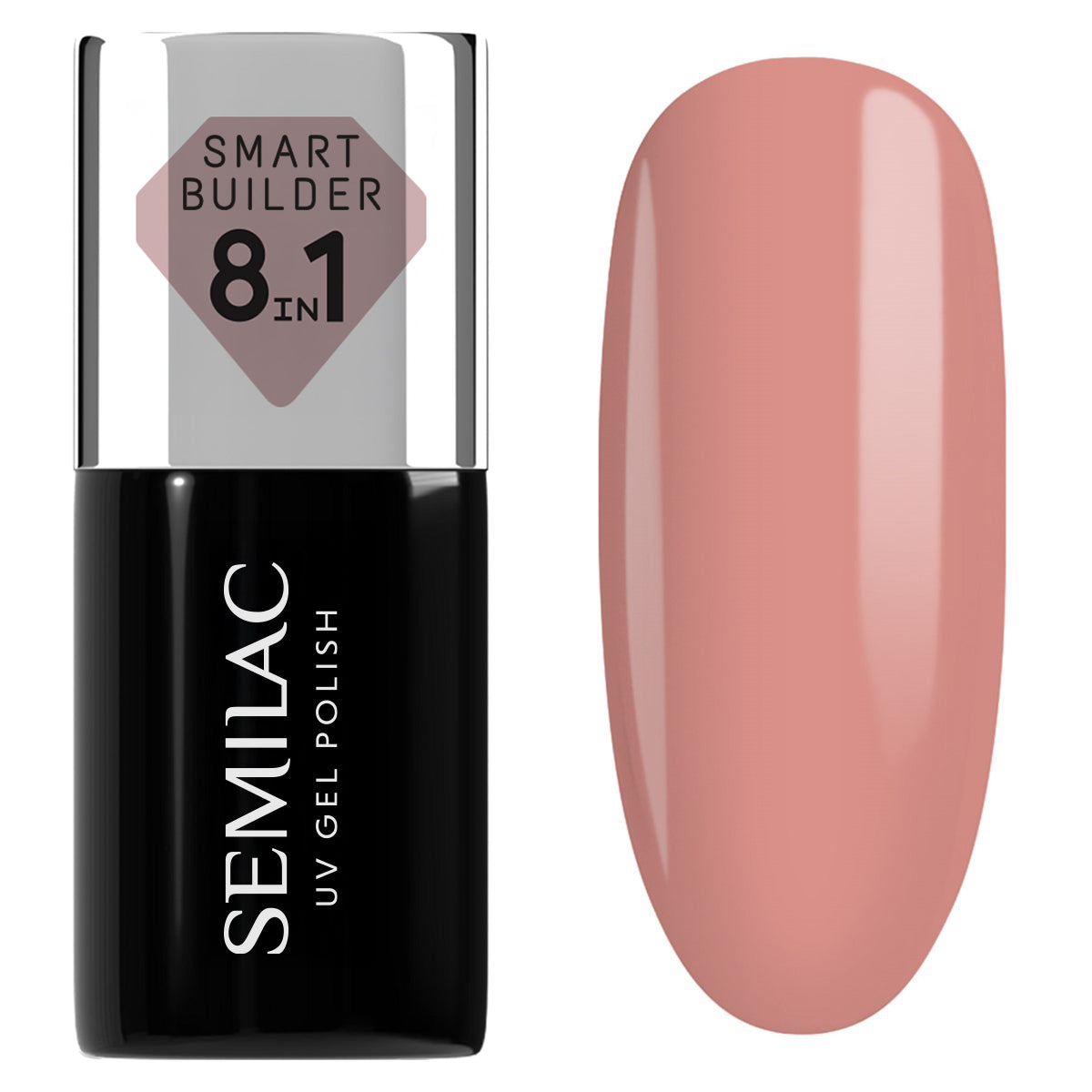 Semilac Smart Builder 801 Soft Beige - Builder Gel in a Bottle