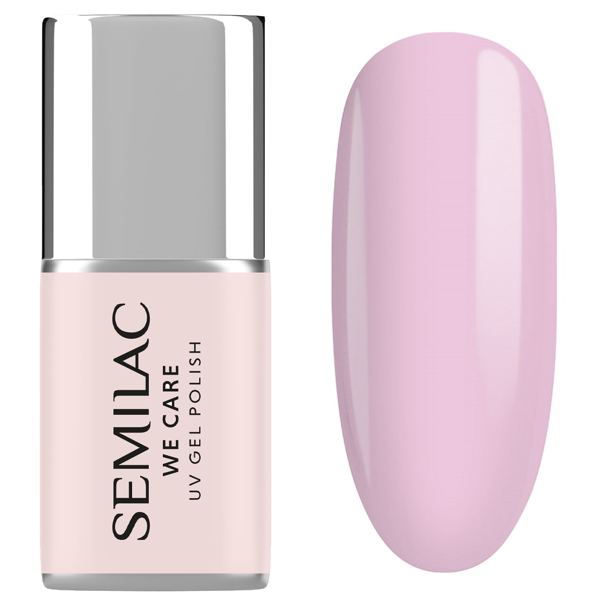 Semilac Extend Care 5in1 803 Delicate Pink UV Gel Polish 11ml - Builder Gel in a Bottle
