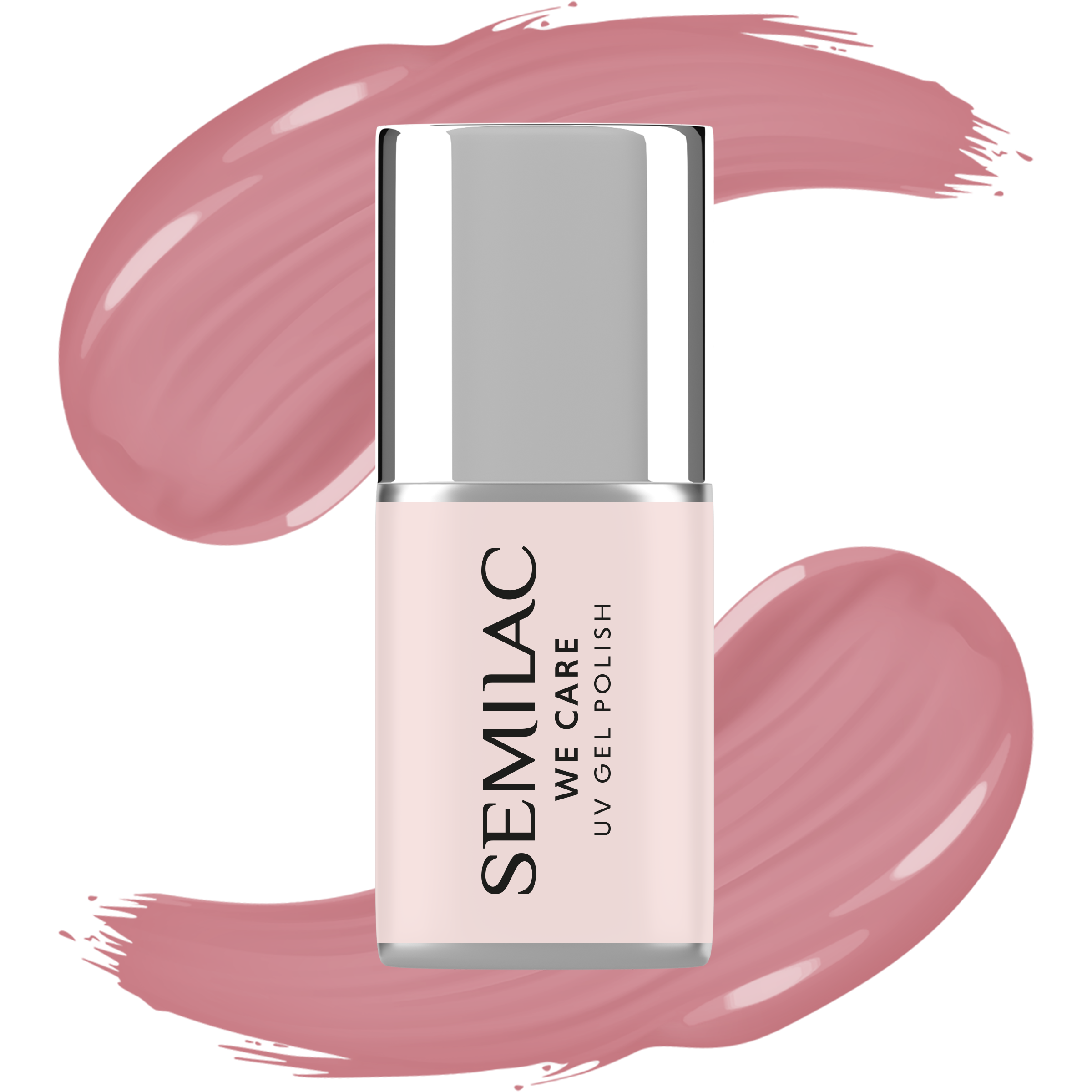 Semilac Extend Care 5in1 818 Brown Pink UV Gel Polish 11ml