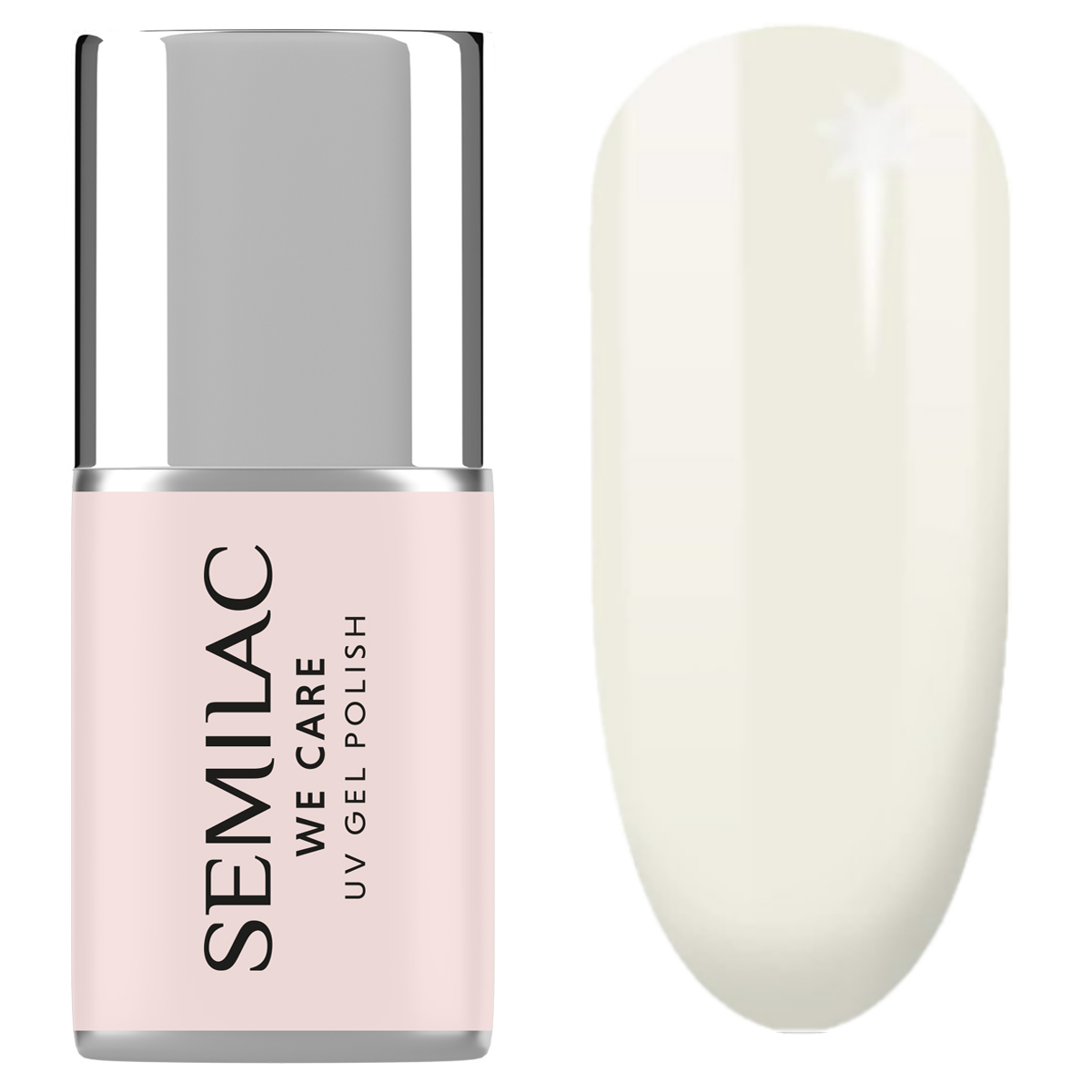 Semilac Extend We Care 5in1 820 Light Gray 11ml - Builder Gel in a Bottle
