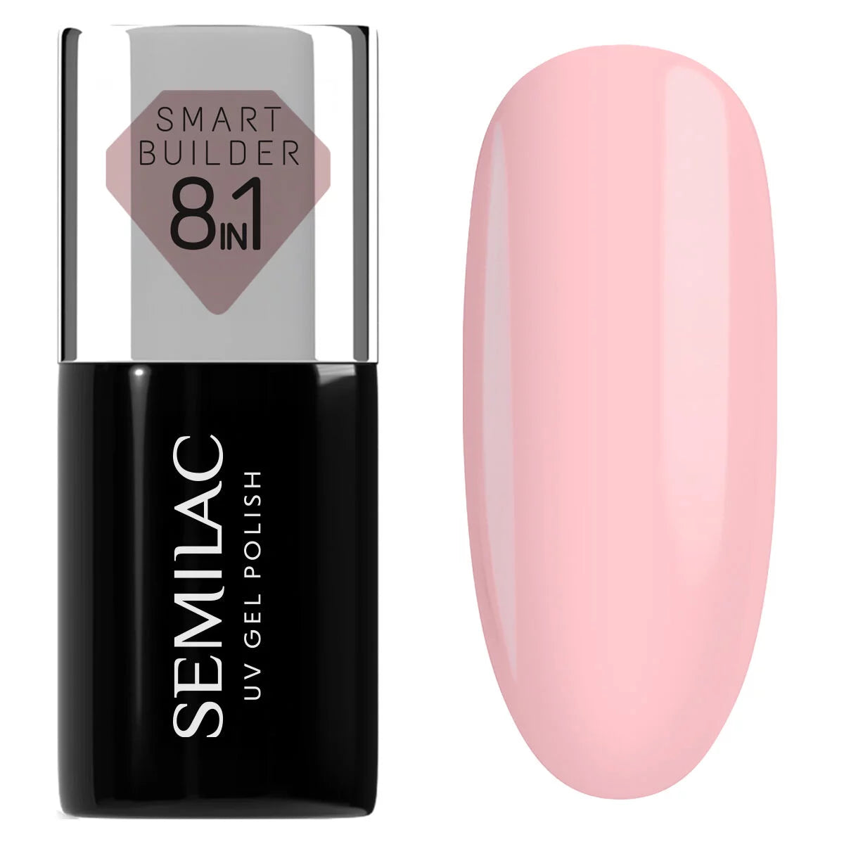 Semilac Smart Builder 824 Soft Blush - Builder Gel in a Bottle