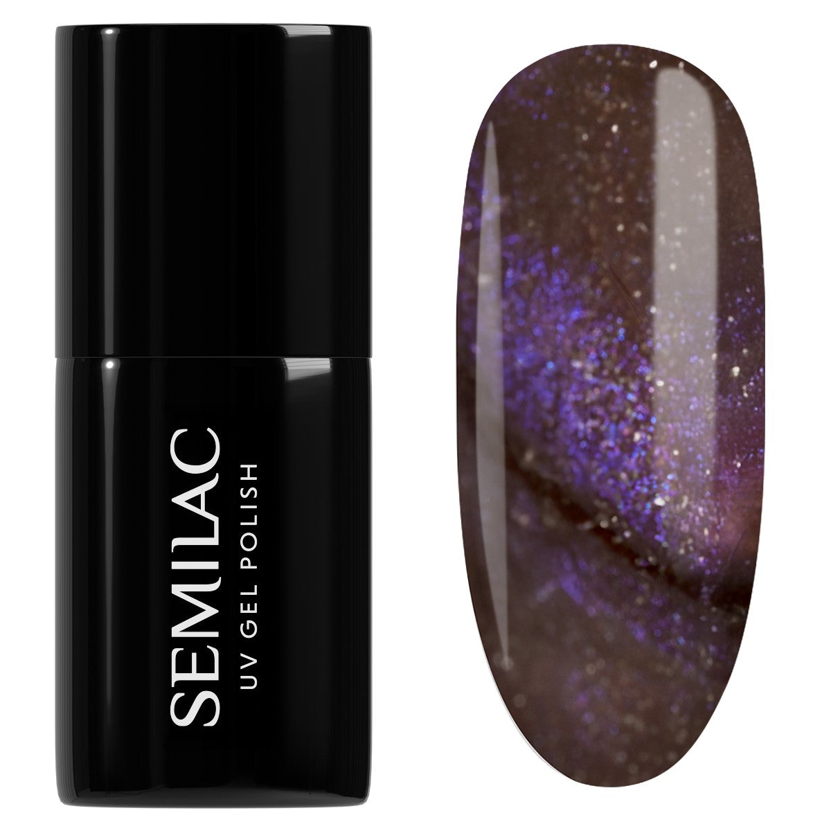 Semilac 827 AI Brown UV Gel Polish