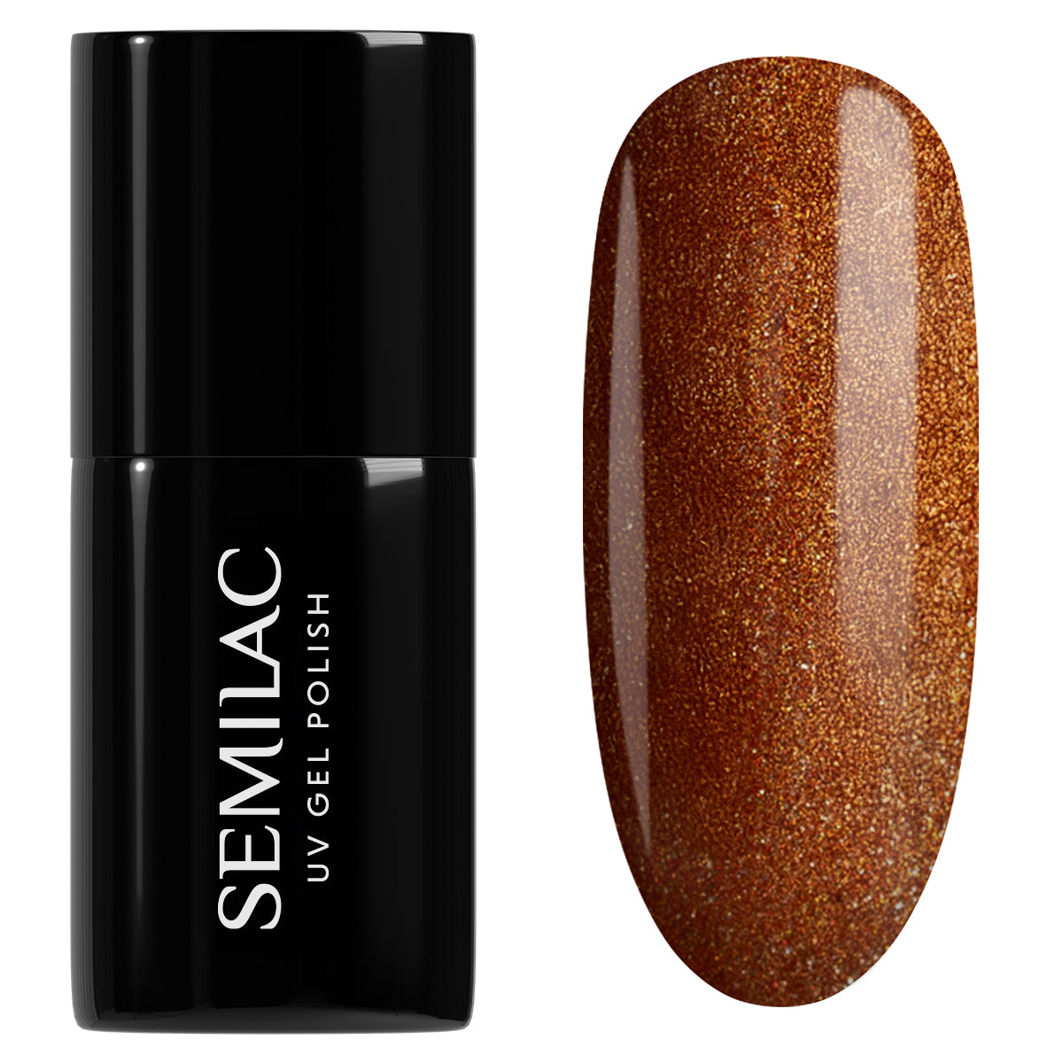Semilac 944 Glazed Cinnamon UV Gel Polish