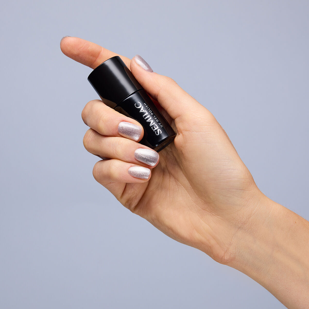 Semilac 951 Silver Magnetic UV Gel Polish