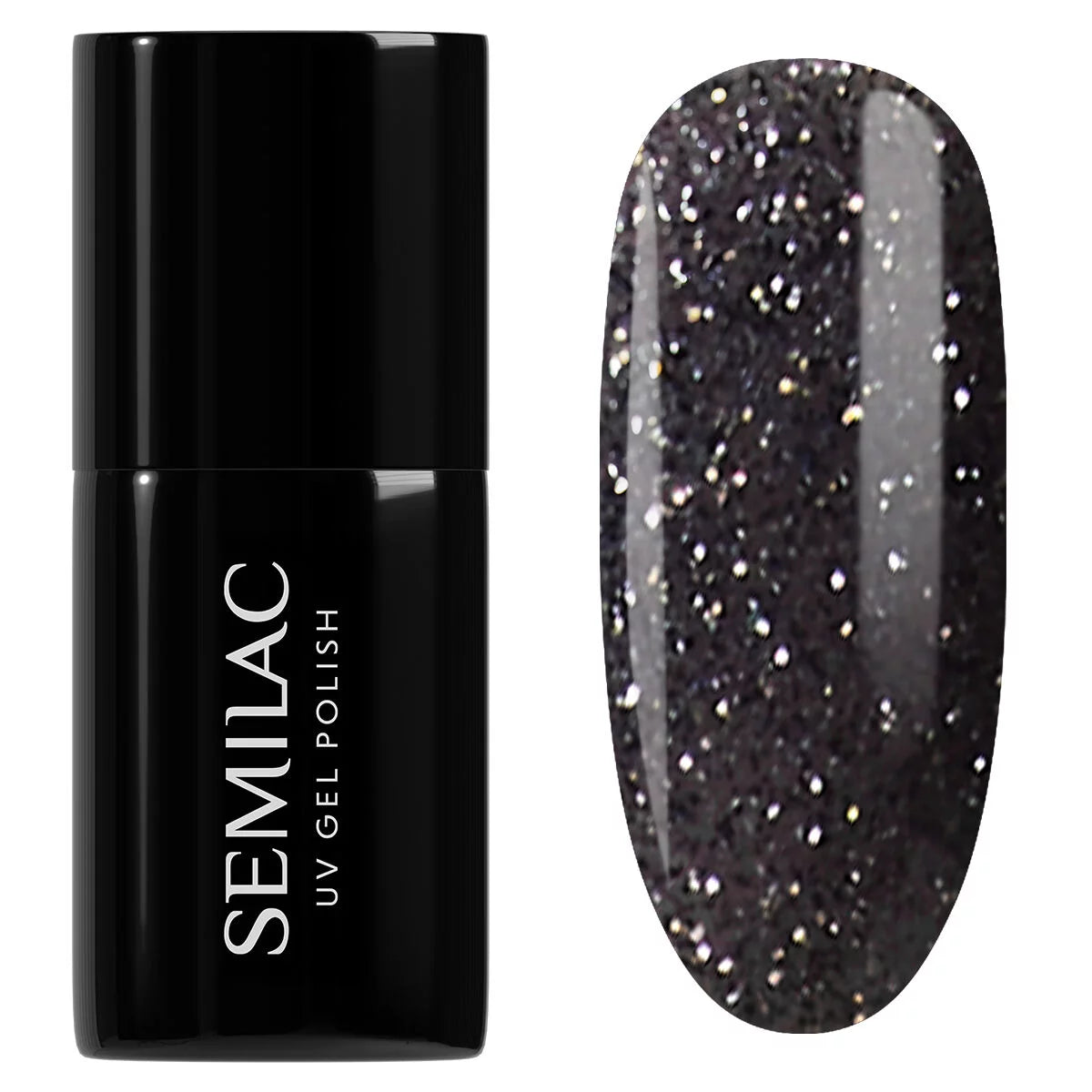 Semilac 959 Disco Black UV Gel Polish