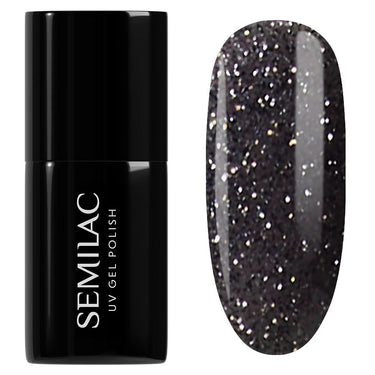 Semilac 959 Disco Black UV Gel Polish