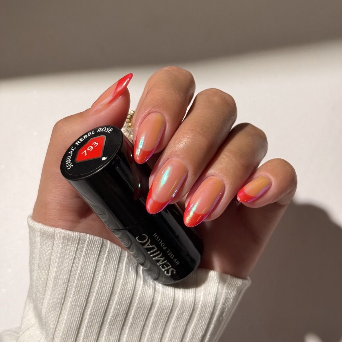 Semilac 793 Rebel Rose UV Gel Polish