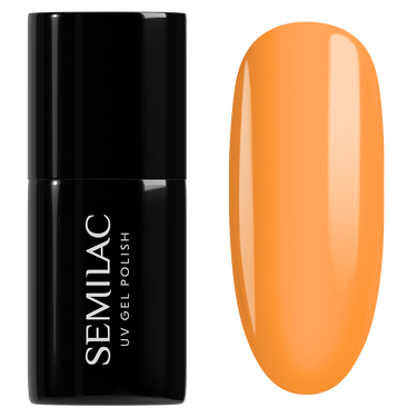 Semilac 977 Orange Glow UV Gel Polish