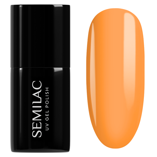 Semilac 977 Orange Glow UV Gel Polish