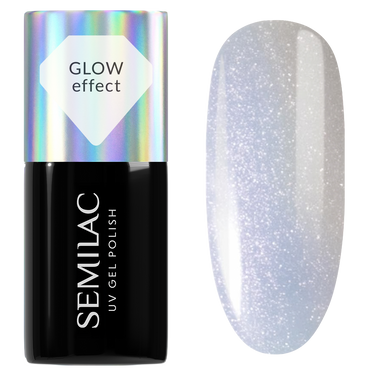 Semilac 986 Milky Blue Glow UV Gel Polish