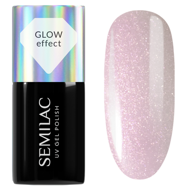 Semilac 987 Cream Pink Glow UV Gel Polish