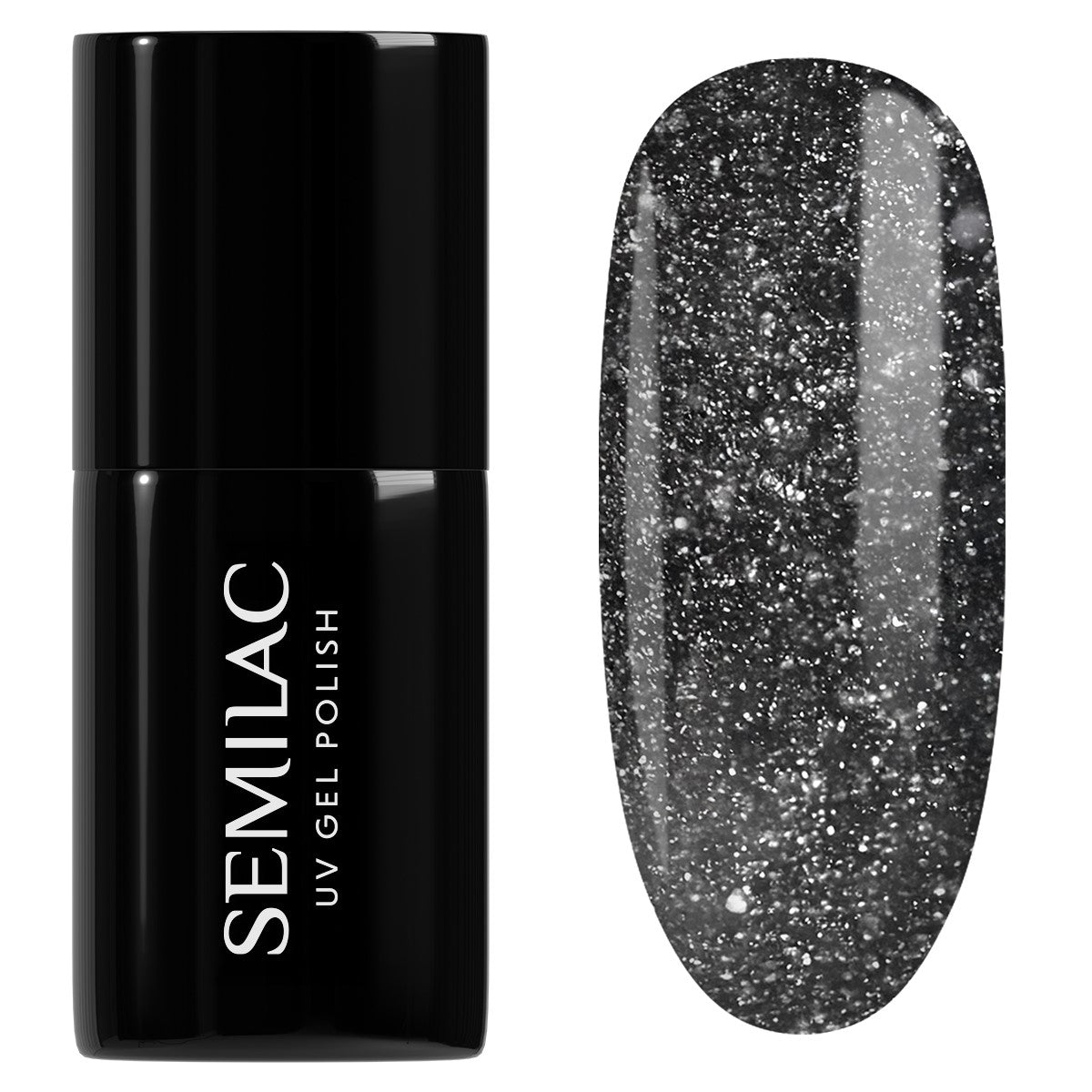 Semilac A705 Black Opal UV Gel Polish