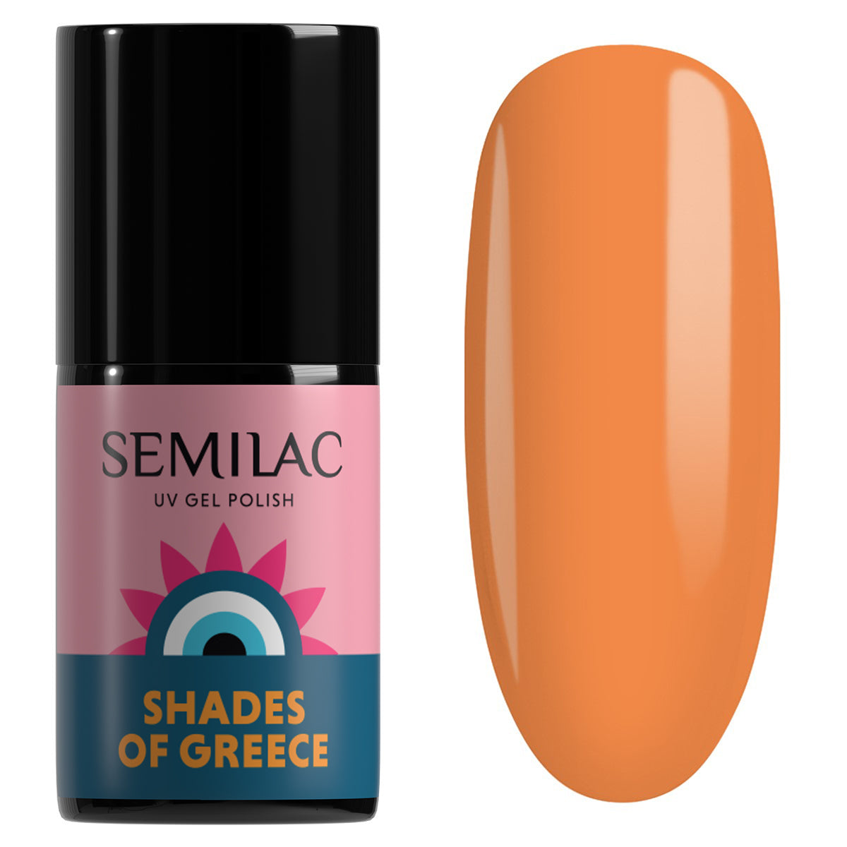 Semilac A707 Island Bloom UV Gel Polish