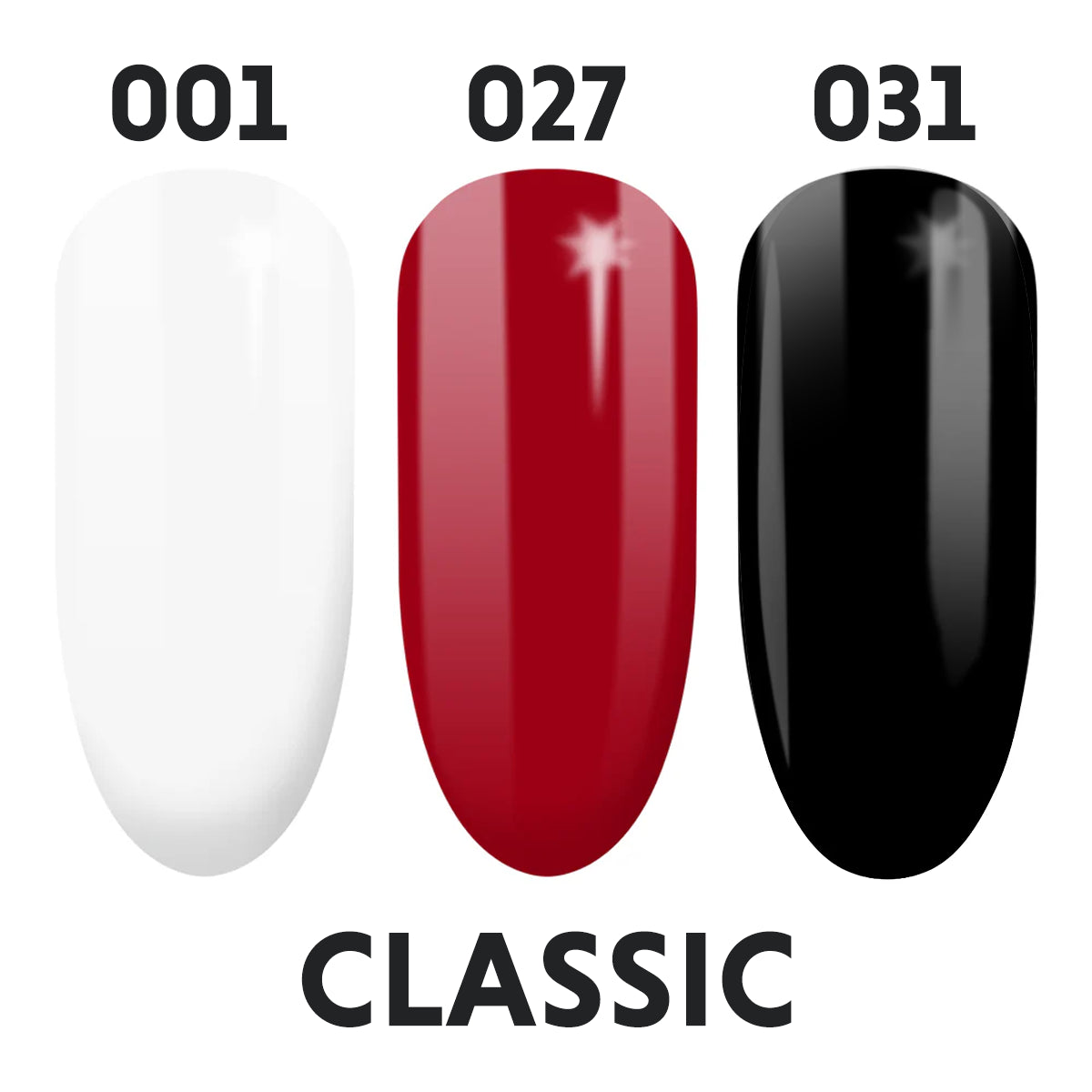 Semilac UV Gel Polish Starter Set LOVE ME 48W Lamp- 3 Full Size Colours Included!