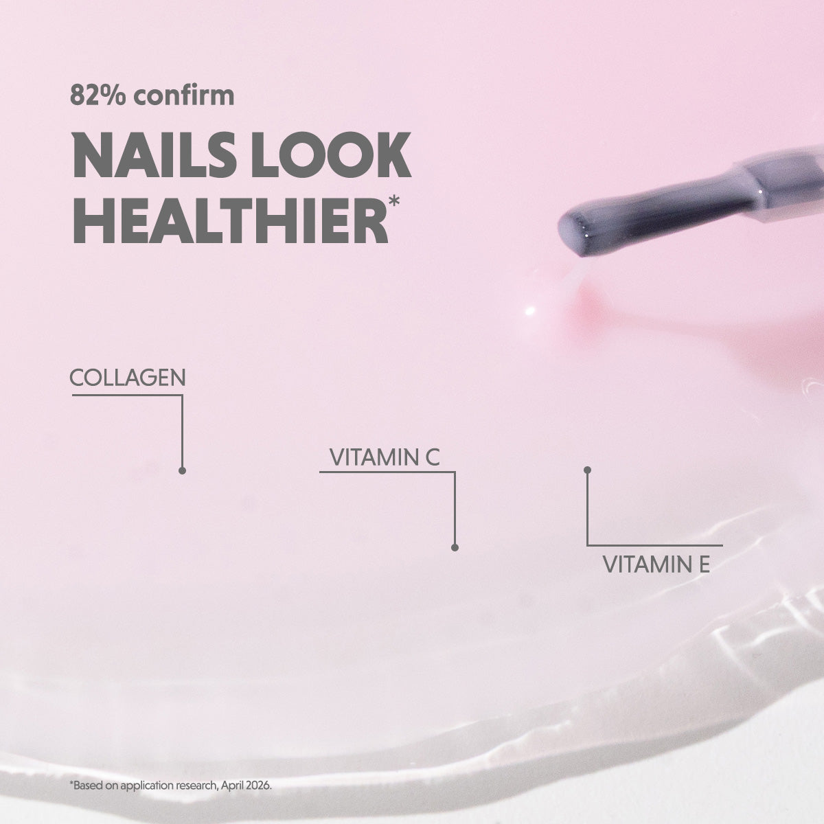 Semilac Collagen Base Soft Pink UV Gel Polish