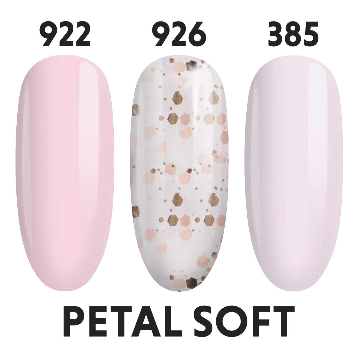 Semilac UV Gel Polish Starter Set LOVE ME 48W Lamp- 3 Full Size Colours Included!