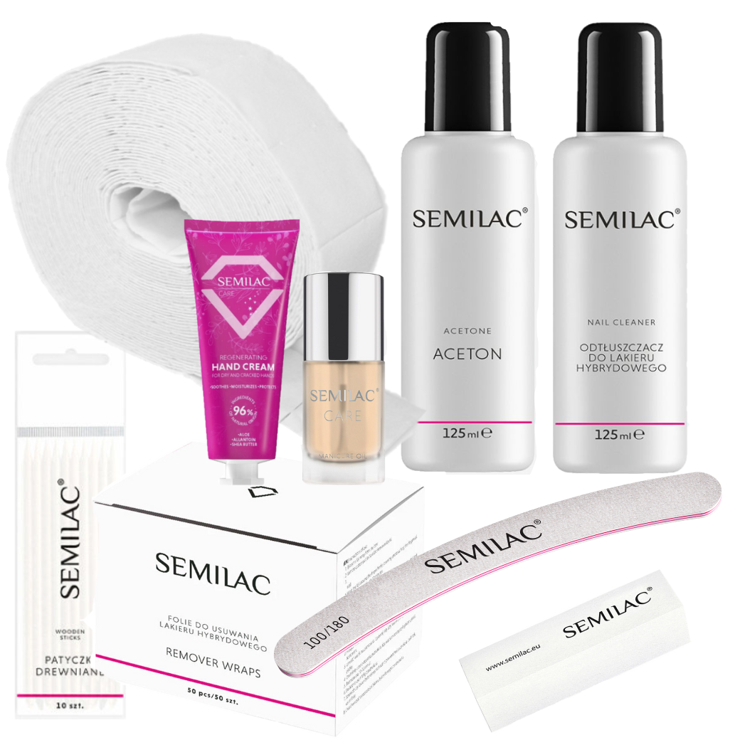 Semilac Manicure Removing & Preparing Set