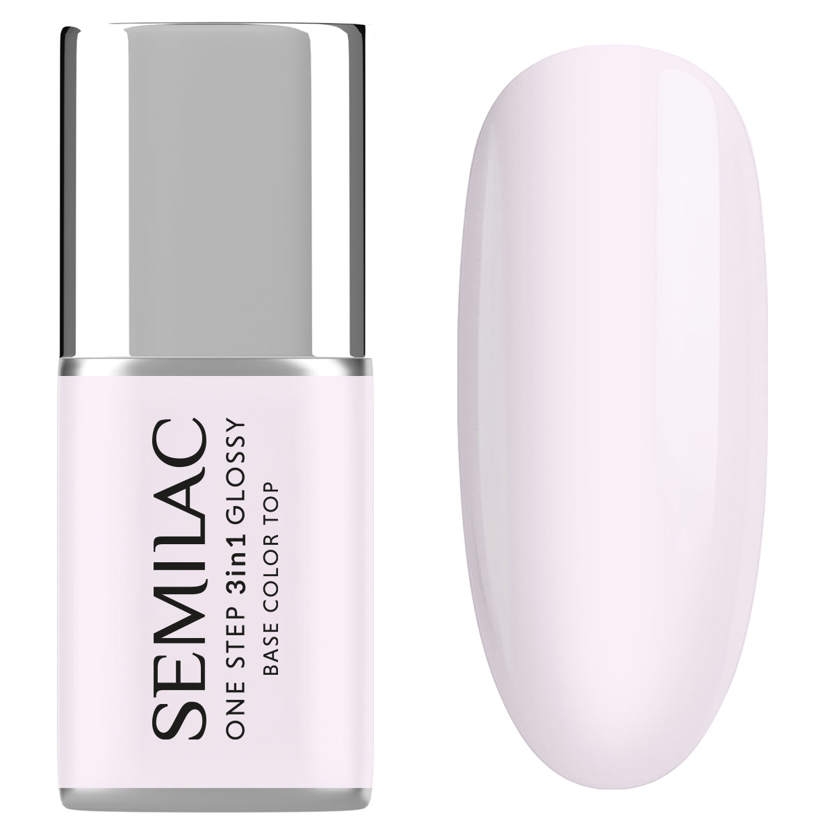 Semilac One Step Gel Polish Bottle 5ml 252 Milky Pink